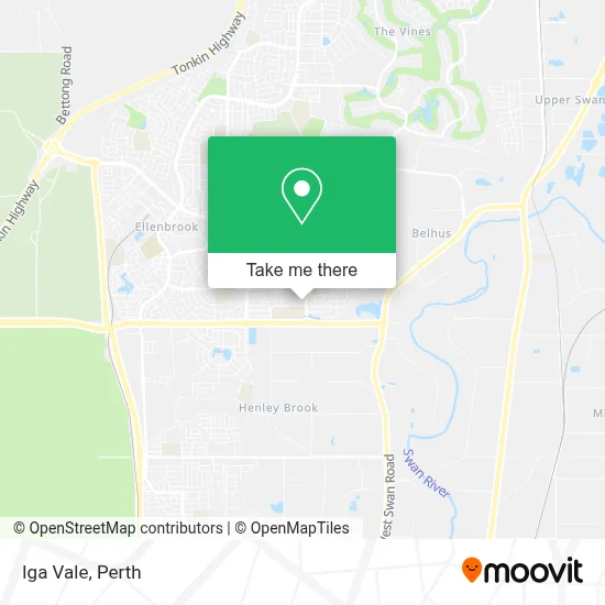 Mapa Iga Vale