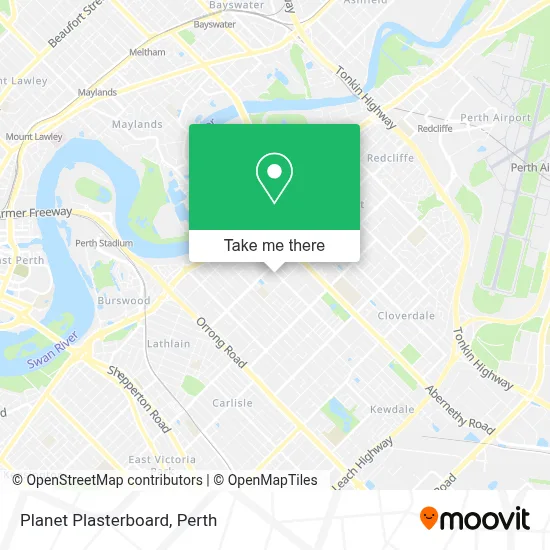 Mapa Planet Plasterboard