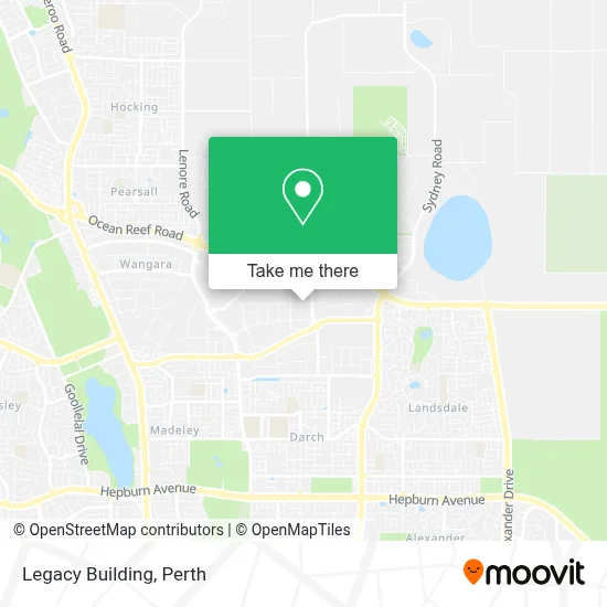 Mapa Legacy Building