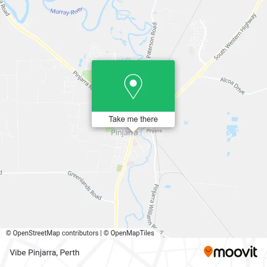 Mapa Vibe Pinjarra