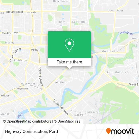 Mapa Highway Construction