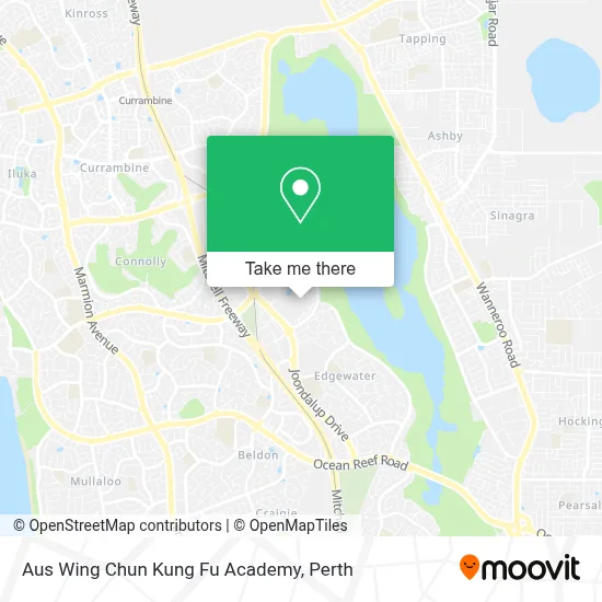 Aus Wing Chun Kung Fu Academy map
