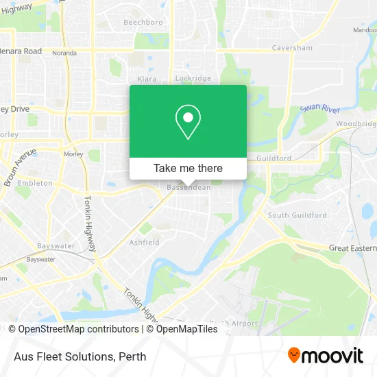 Mapa Aus Fleet Solutions