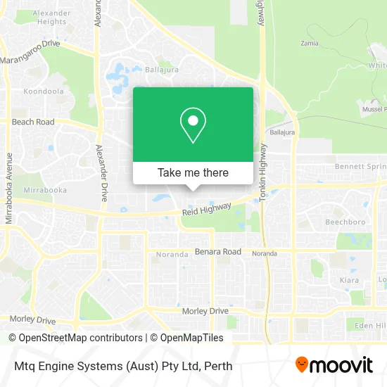 Mtq Engine Systems (Aust) Pty Ltd map