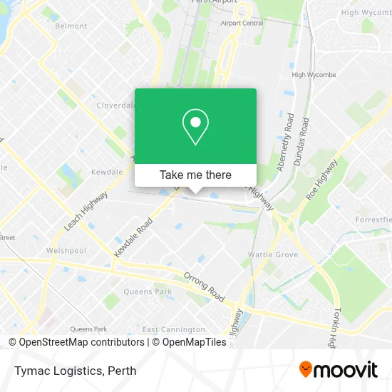 Mapa Tymac Logistics