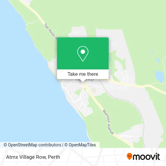 Mapa Atmx Village Row