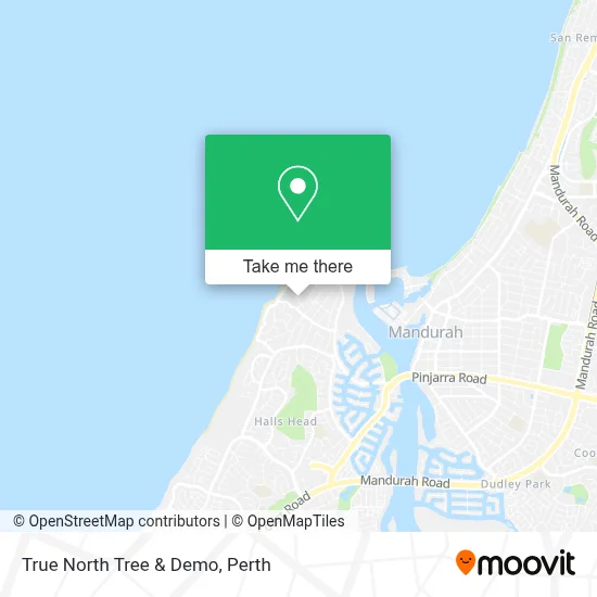 Mapa True North Tree & Demo