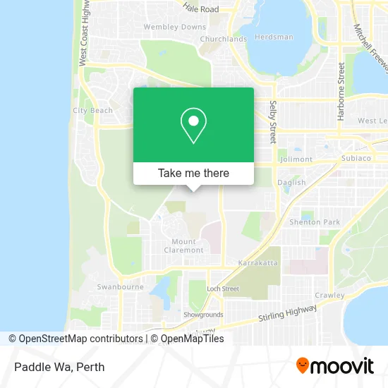 Mapa Paddle Wa