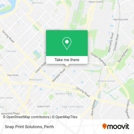 Mapa Snap Print Solutions