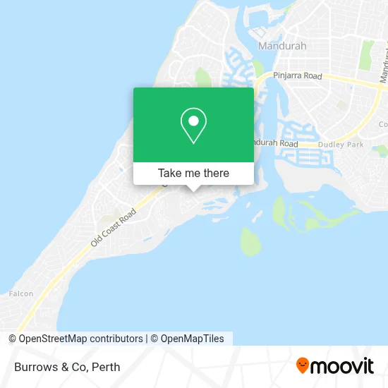 Mapa Burrows & Co