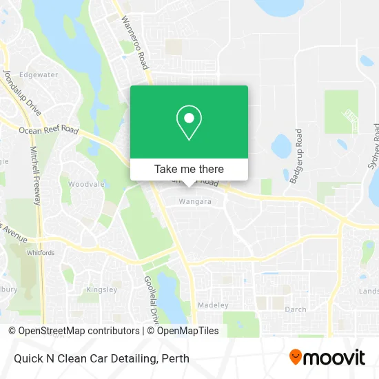 Quick N Clean Car Detailing map
