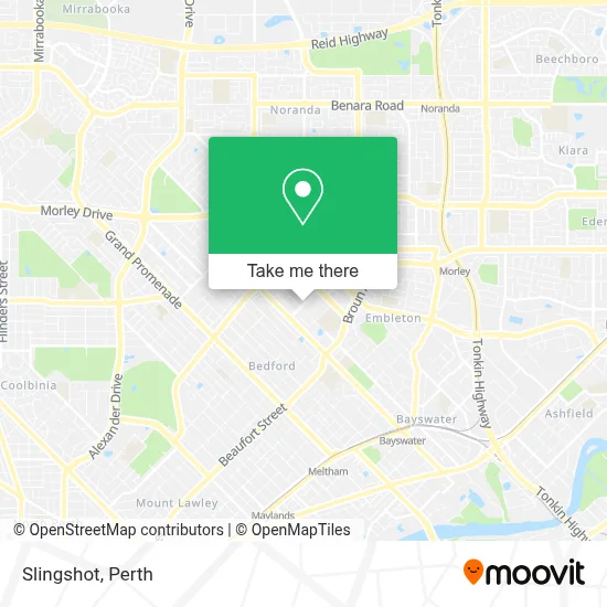 Mapa Slingshot