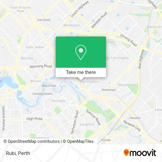 Mapa Rubi