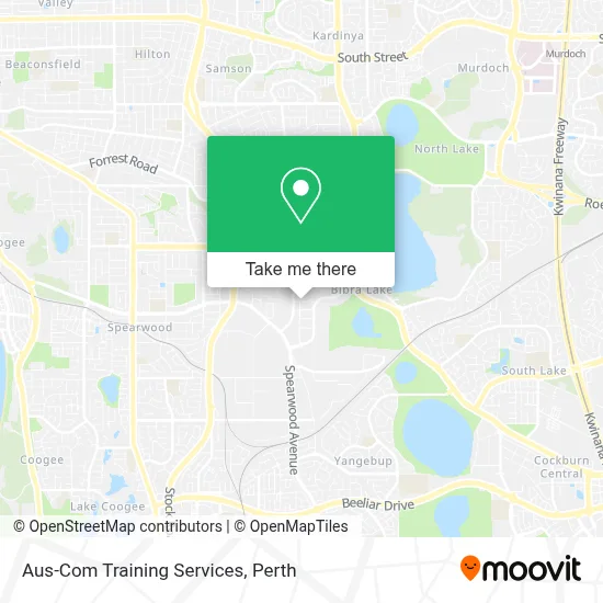 Mapa Aus-Com Training Services