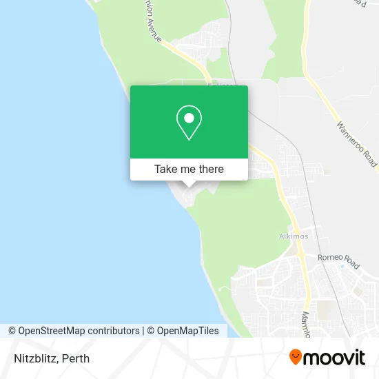 Mapa Nitzblitz