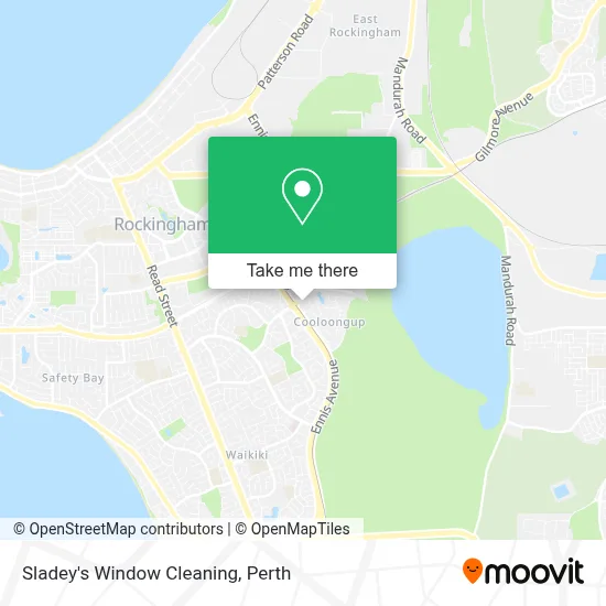 Mapa Sladey's Window Cleaning