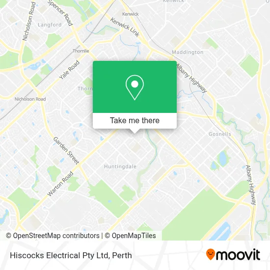 Mapa Hiscocks Electrical Pty Ltd
