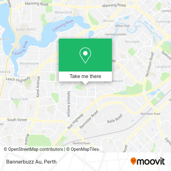 Mapa Bannerbuzz Au