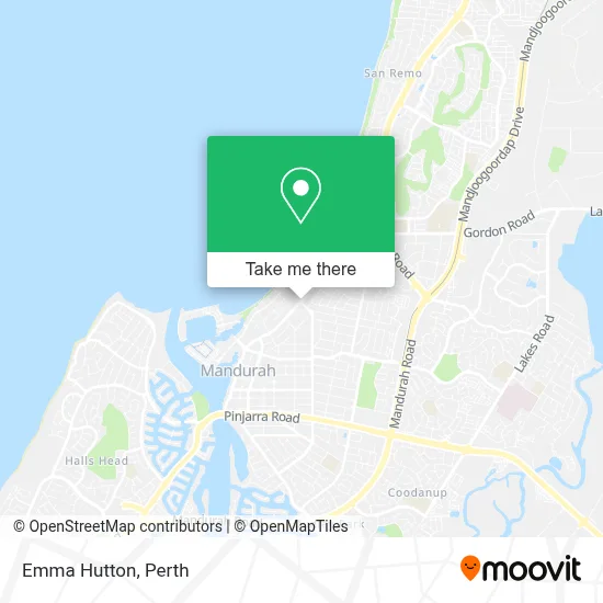 Mapa Emma Hutton