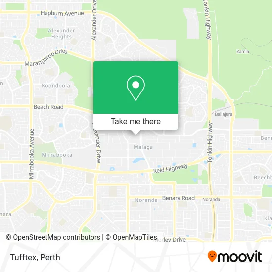 Tufftex map