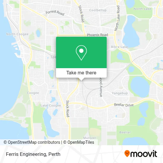 Mapa Ferris Engineering