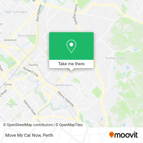 Mapa Move My Car Now