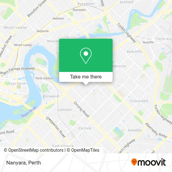 Mapa Nanyara