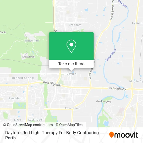 Mapa Dayton - Red Light Therapy For Body Contouring