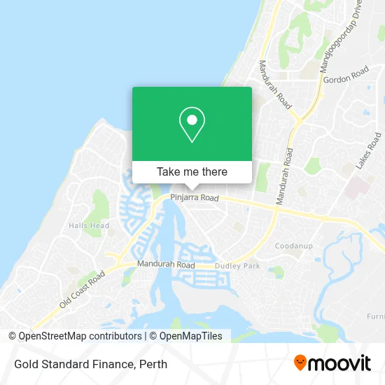 Mapa Gold Standard Finance