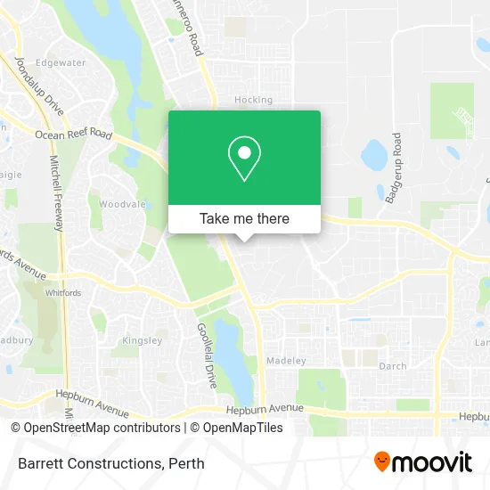 Mapa Barrett Constructions