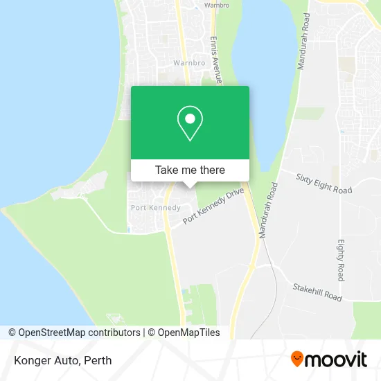 Mapa Konger Auto