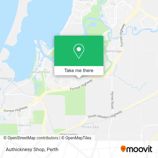 Mapa Authicknesy Shop