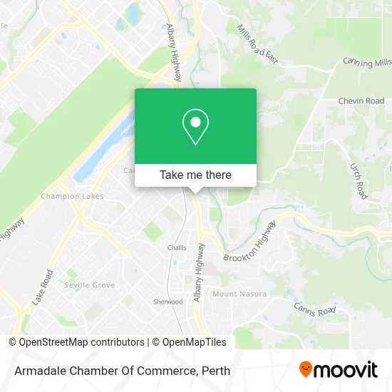 Armadale Chamber Of Commerce map