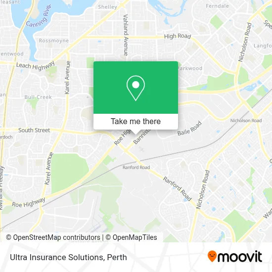 Ultra Insurance Solutions map