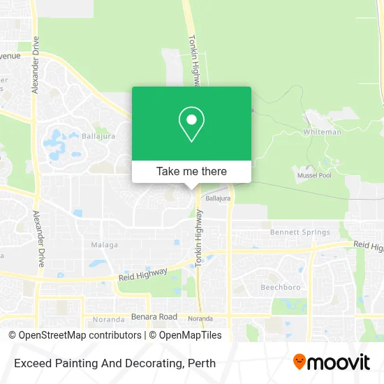 Mapa Exceed Painting And Decorating