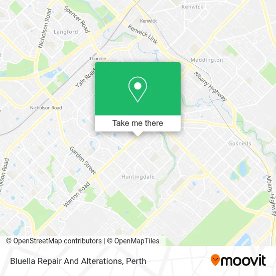 Mapa Bluella Repair And Alterations