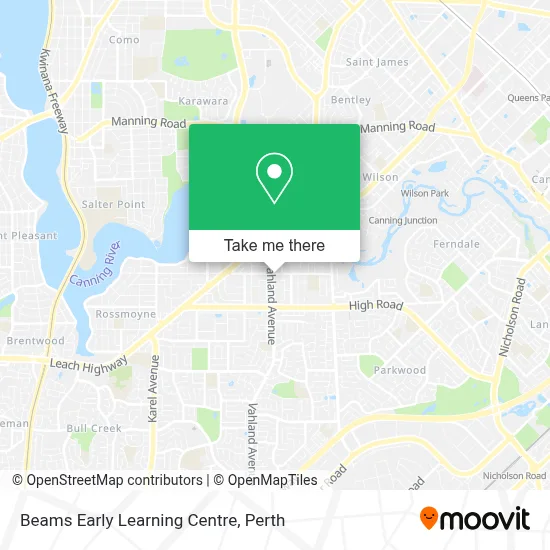 Beams Early Learning Centre map