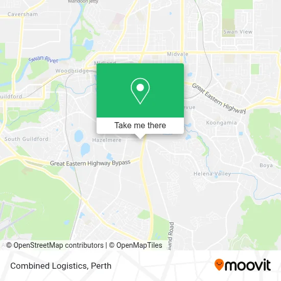 Mapa Combined Logistics