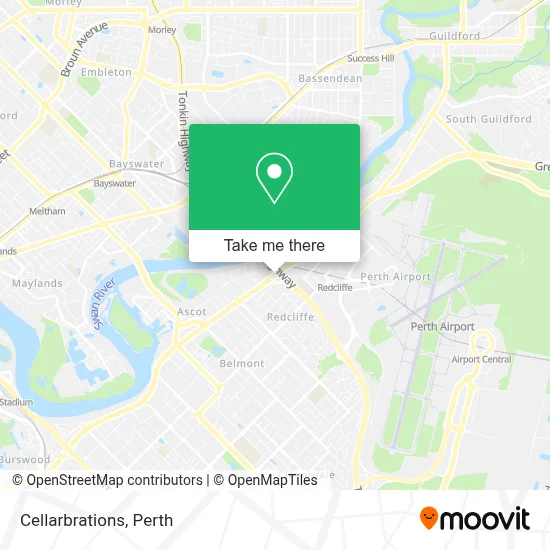 Mapa Cellarbrations