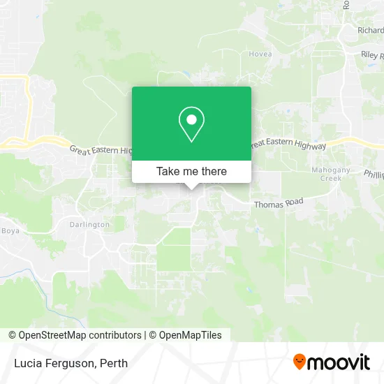 Mapa Lucia Ferguson