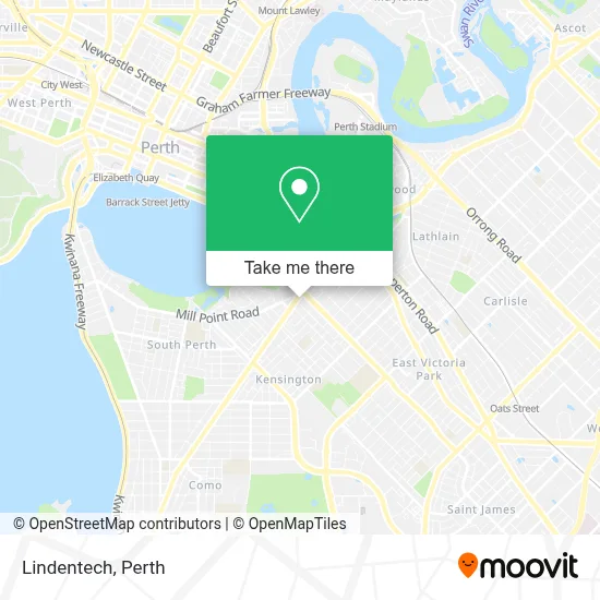Mapa Lindentech
