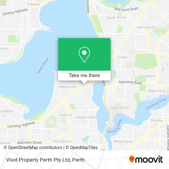 Mapa Vivid Property Perth Pty Ltd