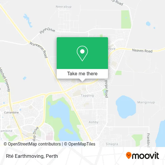 Rté Earthmoving map