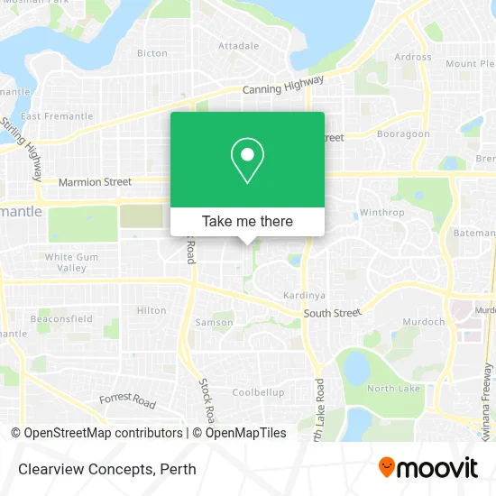 Mapa Clearview Concepts
