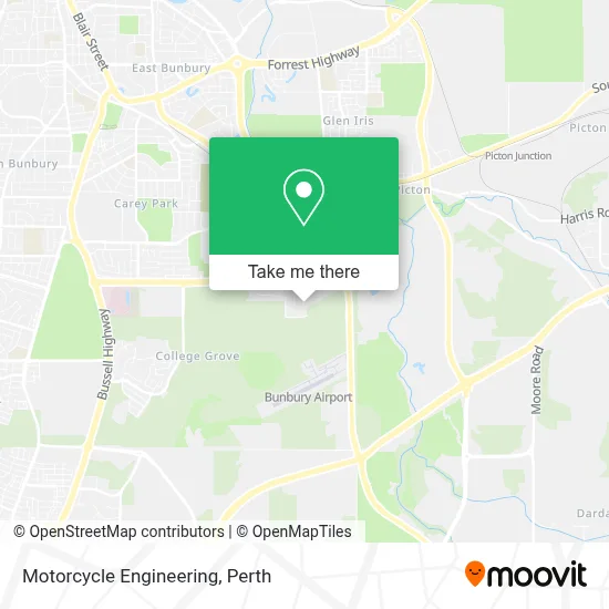 Motorcycle Engineering map