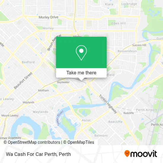 Mapa Wa Cash For Car Perth