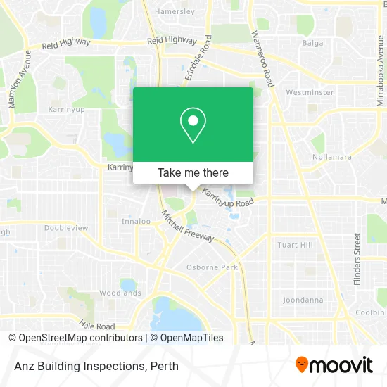 Mapa Anz Building Inspections