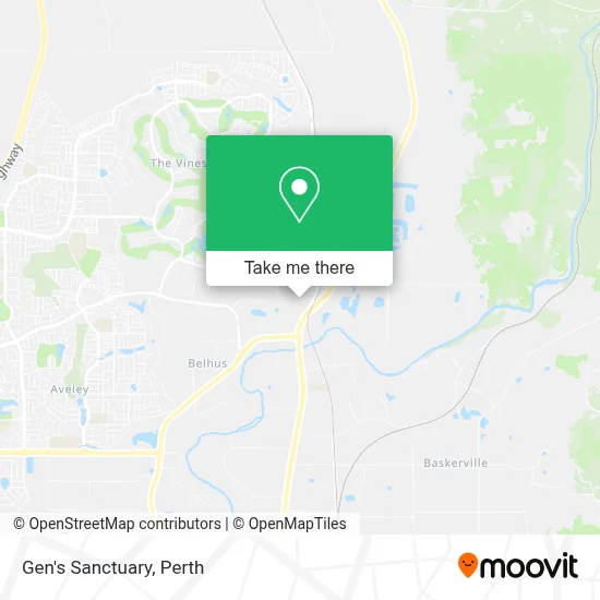 Mapa Gen's Sanctuary