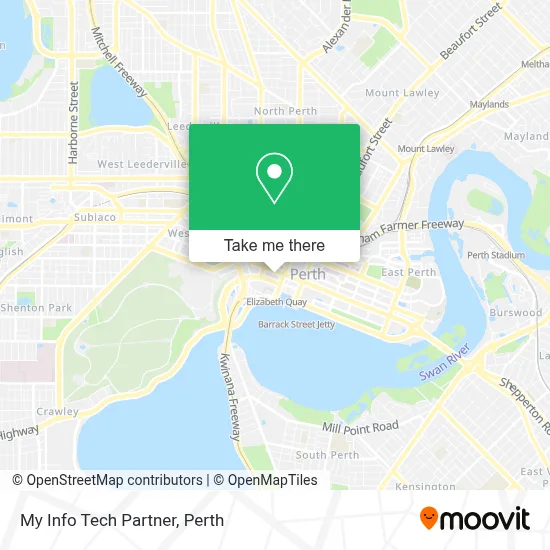 My Info Tech Partner map