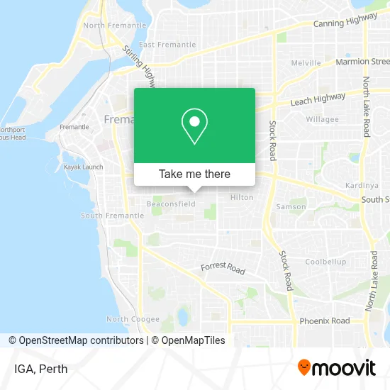 Mapa Iga